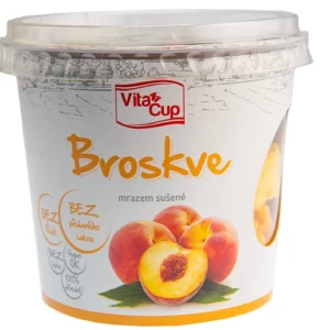 VitaCup Liofilizált gyümölcs őszibarack